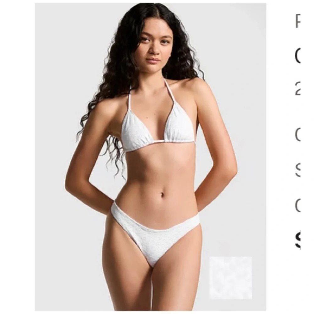 PINK by Frankies Cape May Eyelet Bikini Top & Moon Bay Eyelet Bikini Bottom